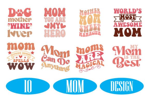 Download Happy Mother's Day Retro Mon SVG Bundle - Happy mother's day retro Collection