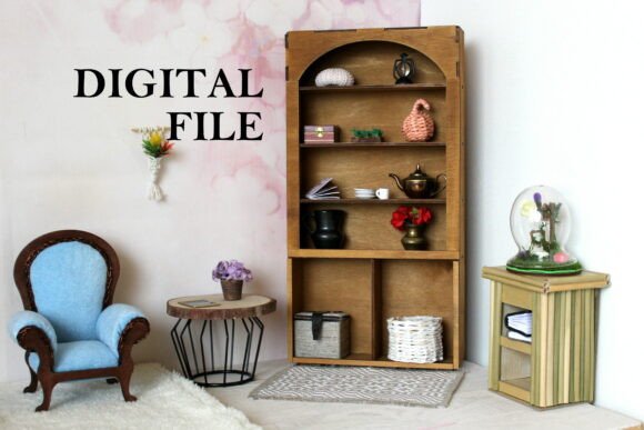 Download Miniature Display Cabinet Digital File - Digital file Collection